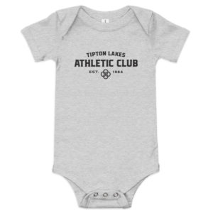 TLAC Baby short sleeve one piece - Black Logo