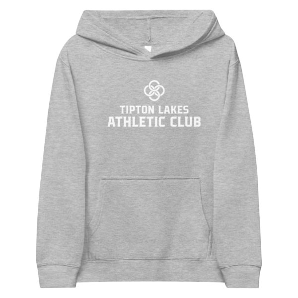 TLAC Kids fleece hoodie - White Logo - Image 3