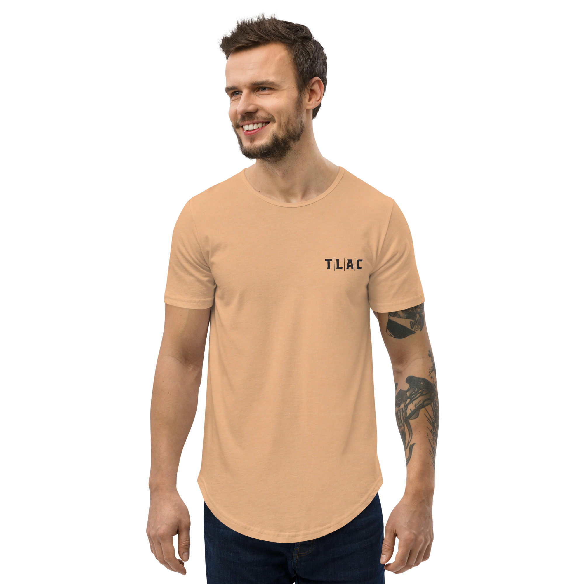 TLAC – Curved Hem T-Shirt