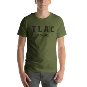 TLAC Tennis Unisex t-shirt Black Logo